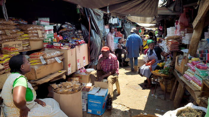 Zimbabwe, Harare, Mbare market