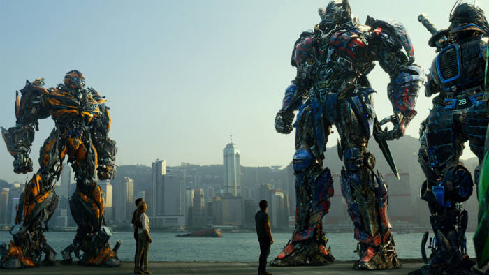 A scene from ‘Transformers: Age of Extinction’