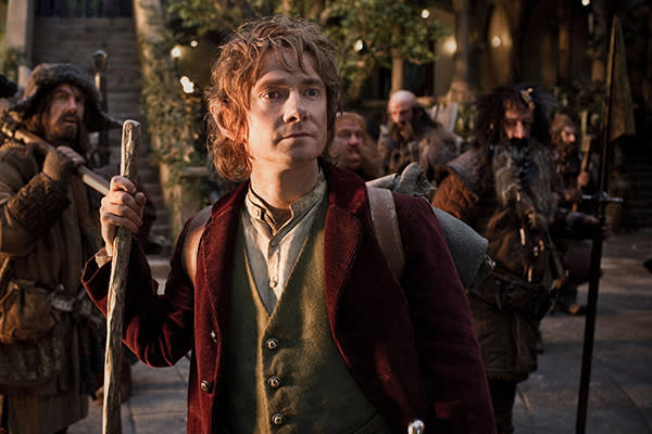 As Bilbo Baggins in The Hobbit: An Unexpected Journey (2012)