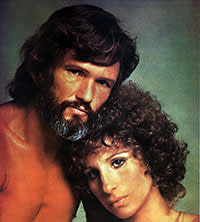 Barbra Streisand and Kris Kristofferson in ‘A Star is Born’ (1976)