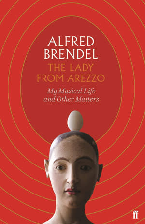 Bookjacket of 'The Lady from Arezzo' by Alfred Brendel
