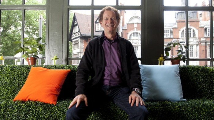 John Mackey co-CEO and founder of Whole Foods Market in their High Street Kensington Store. Credit: David Parry/ FT