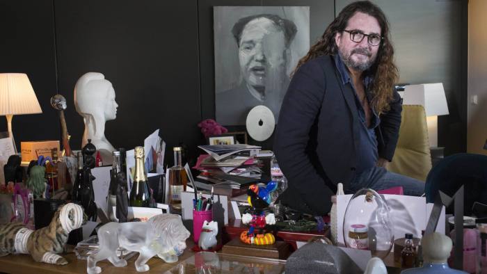 Jacques-Antoine Granjon, CEO and founder of Vente-privee.com, portrait by Magali Delporte© for the Financial Times