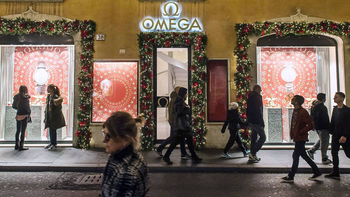 Time, please: Omega’s store in Rome