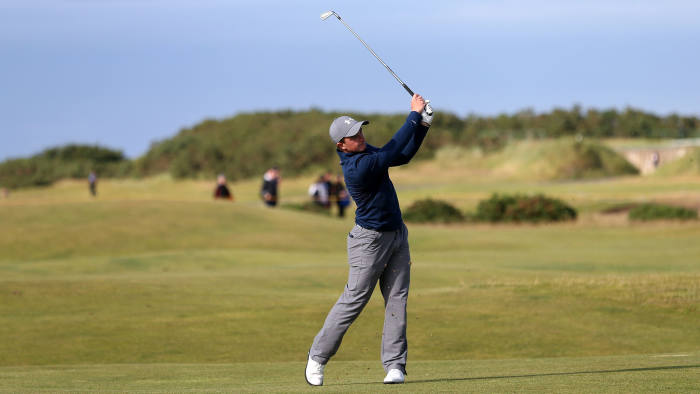 Ireland's Paul Dunne during day four of The Open Championship 2015 at St Andrews, Fife