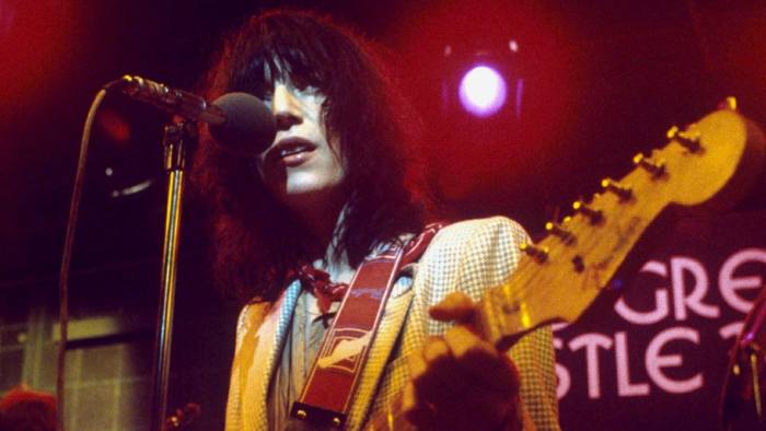 Mandatory Credit: Photo by Alan Messer/REX/Shutterstock (187534s) 'The Old Grey Whistle Test' - Patti Smith Various