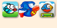 Flappy Wings and The Impossible Flappy Game are clones of Flappy Bird, which was withdrawn from sale by its creator