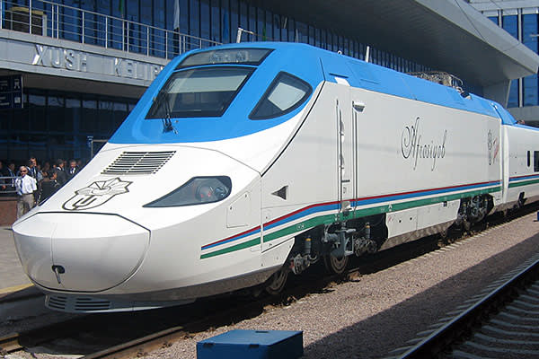 High-speed rail in Uzbekistan