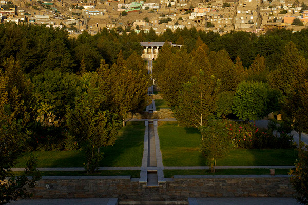 A view of Bagh-e-Babur
