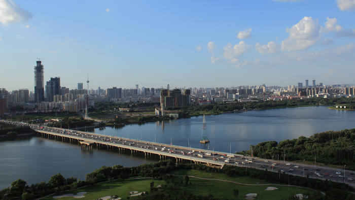 Shenyang City, the capital of Liaoning province in China