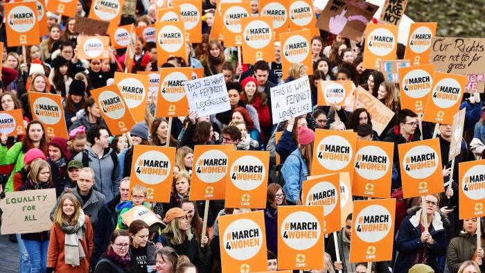 March4Women demonstrations in London this year 