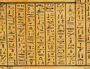 Egyptian cursive hieroglyphs