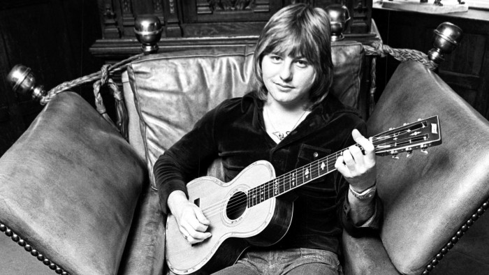 Greg Lake photographed in 1974