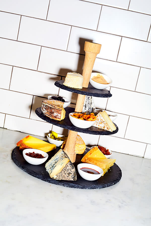 A cheese 'tower' at Murray’s