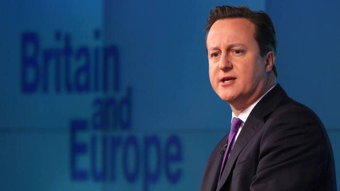 David Cameron, UK prime minister