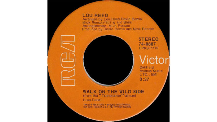 The record of ‘Walk on the Wild Side’