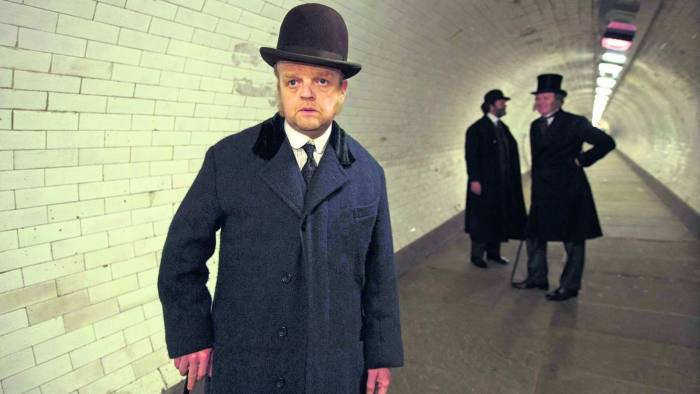 oby Jones as Verloc in the new BBC1 adaptation of The Secret Agent. Photograph: BBC