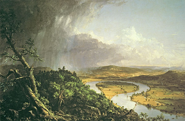 ‘The Oxbow’ (1836) by Thomas Cole