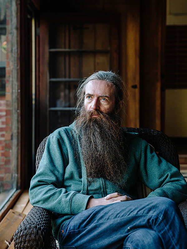 Aubrey de Grey at his Los Gatos home