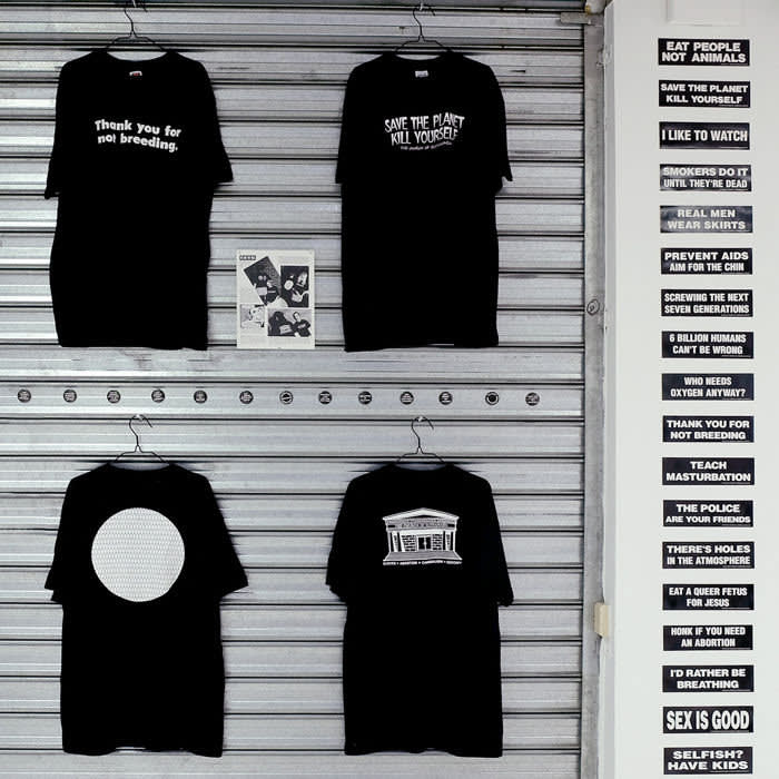 At the fair, Goswell Road will be selling t-shirts and stickers.