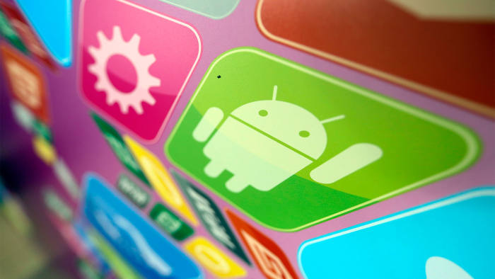 Android operating system and icons
