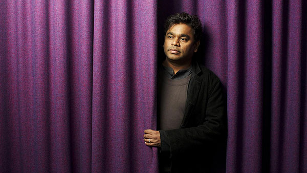 AR Rahman photographed during a visit to Glasgow earlier this month