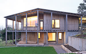 Dundon Passive House in Somerset by Graham Bizley