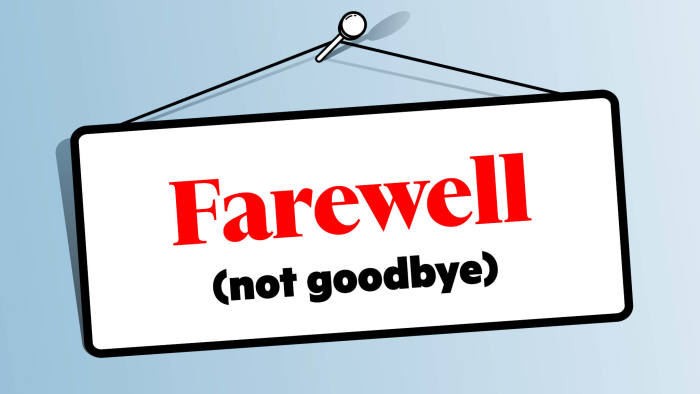 Ft Readers, I Will Miss You Most Of All | Financial Times