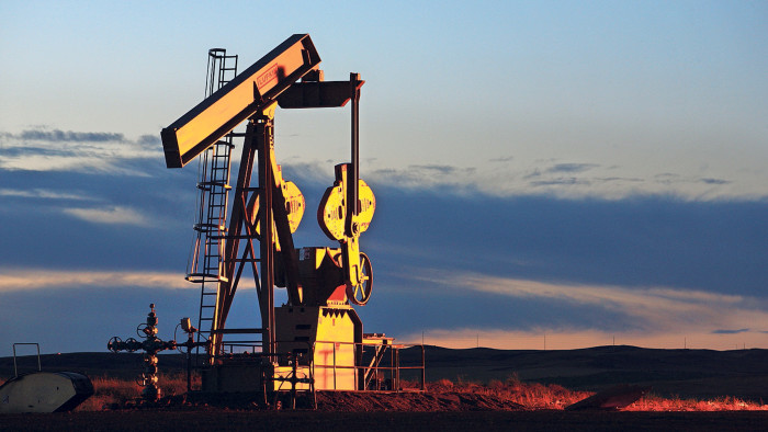 An oil pump jack in North Dakota, where fracking has transformed the state