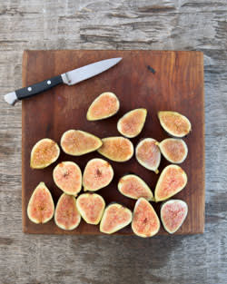 Figs cut in half