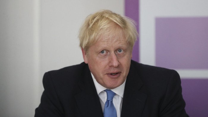 Mandatory Credit: Photo by Simon Dawson/POOL/EPA-EFE/Shutterstock (10351462p) Boris Johnson, British prime minister, delivers the opening remarks during the National Policing Board meeting in London, Britain, on 31 July 2019. British PM Boris Johnson Speaks At National Policing Board Meeting, London, United Kingdom - 31 Jul 2019