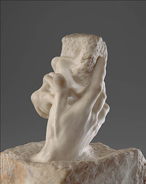Auguste Rodin’s ‘The Hand of God’ (c1907)