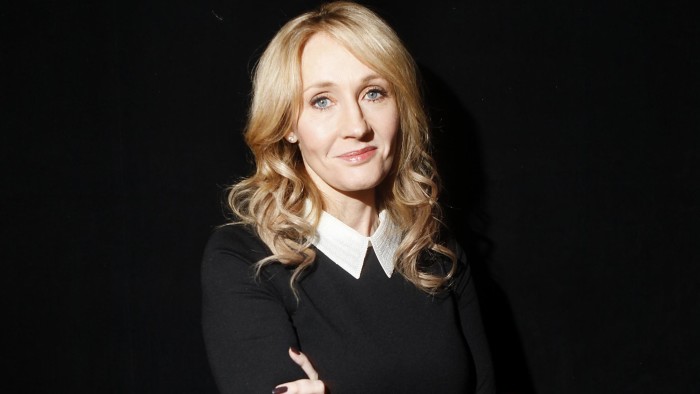 Author J.K. Rowling poses for a portrait while publicizing her adult fiction book &quot;The Casual Vacancy&quot; at Lincoln Center in New York October 16, 2012. REUTERS/Carlo Allegri (UNITED STATES - Tags: ENTERTAINMENT PROFILE SOCIETY PORTRAIT) - RTR398HR
