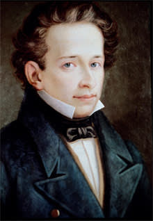 Portrait of Giacomo Leopardi (1798-1837)