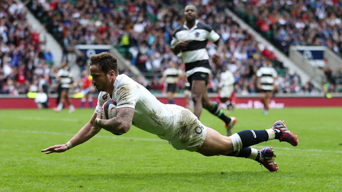 Rugby Union - Danny Cipriani File Photo...File photo dated 31-05-2015 of England's Danny Cipriani scoring his second try during the International match at Twickenham, London. PRESS ASSOCIATION Photo. Issue date: Monday June 1, 2015. Danny Cipriani hopes that by favouring the simple over the spectacular he will force his way into England's World Cup squad. See PA story RUGBYU England Cipriani. Photo credit should read David Davies/PA Wire.