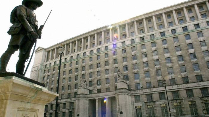 Undated file photo of the Ministry of Defence's Main Building in London's Whitehall, as eleven MoD staff have been sacked in the past two years for committing fraud on their expenses, new figures show. PRESS ASSOCIATION Photo. Issue date: Monday October 23, 2017. The Ministry topped the list of six Government departments that have launched investigations into expenses fraud, according to freedom of information requests seen by the Press Association. See PA story POLITICS Expenses. Photo credit should read: Toby Melville/PA Wire