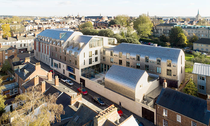 Exeter College Cohen Quad, Oxford University Architects: Alison Brooks Architects Client: Exeter College Size: 6,000 m² Status: On Site Year: 2011–2017