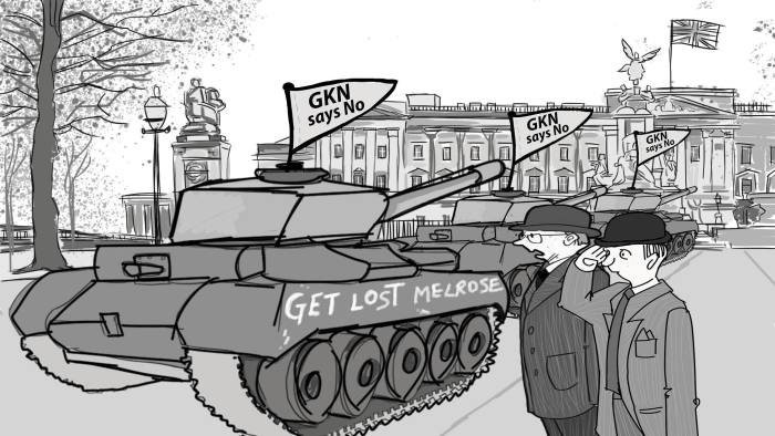 Cartoon: GKN fights off Melrose | Financial Times
