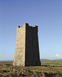 The tower built in the 1920s in Orkney to commemorate Lord  Kitchener’s death