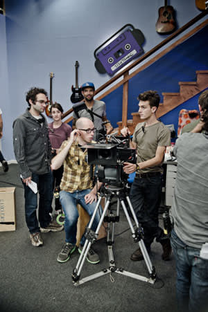 Shooting the Fine Brothers’ mockumentary 'My Music'