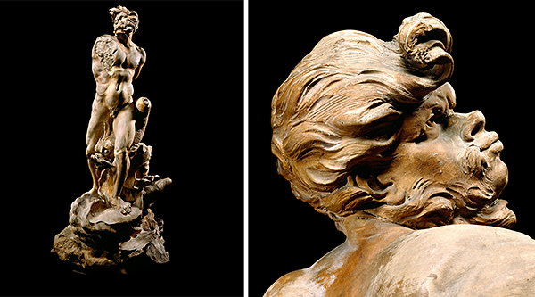 The 'Modello for the Moor' is one of the few large works by Bernini to survive