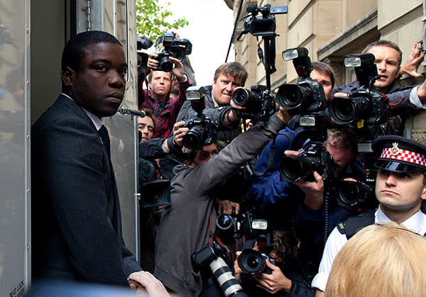 Kweku Adoboli arriving at the City of London Magistrates’ Court, September 2011