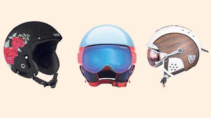 Helmets by Bogner, Lacoste and Casco