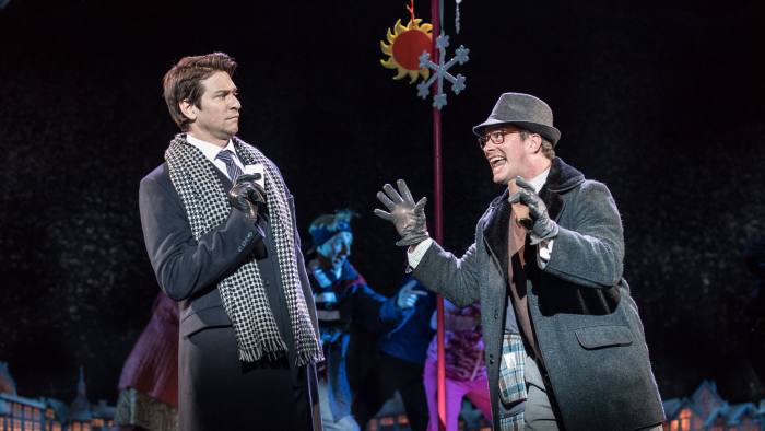 Andy Karl and Andrew Langtree in 'Groundhog Day'