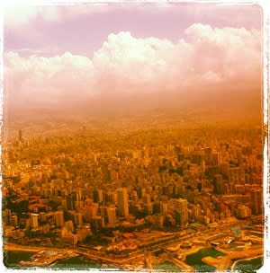 Instagram image of Beirut by Richard Branson