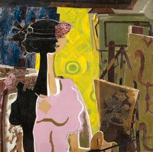 Georges Braque’s ‘Femme à la palette’ 