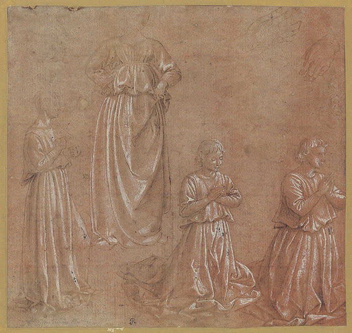Drawing by Benozzo Gozzoli, c1460, now in the collection of the British Museum