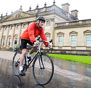 Tim Moore passes Harewood House