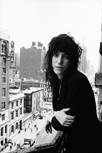 Patti Smith at the Chelsea Hotel in 1971