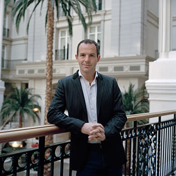 Martin Lewis photographed in London